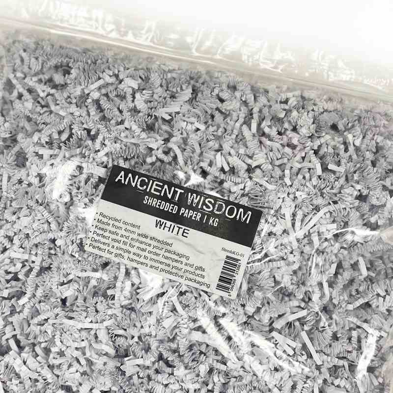 SizzlePak Shredded paper - White (1KG)