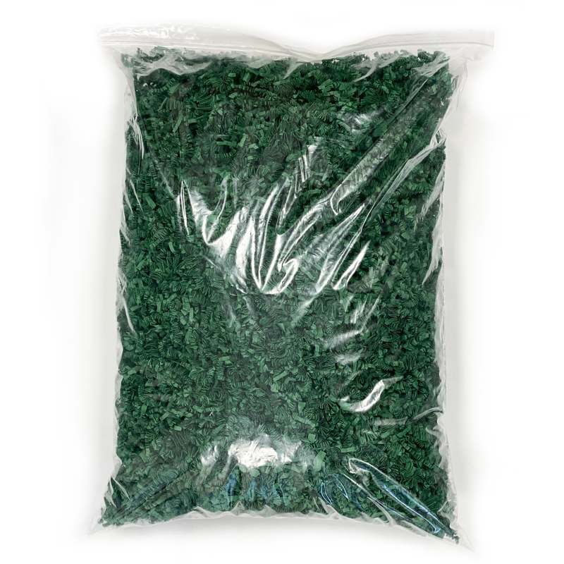 SizzlePak Shredded paper - Forest Green (1KG)