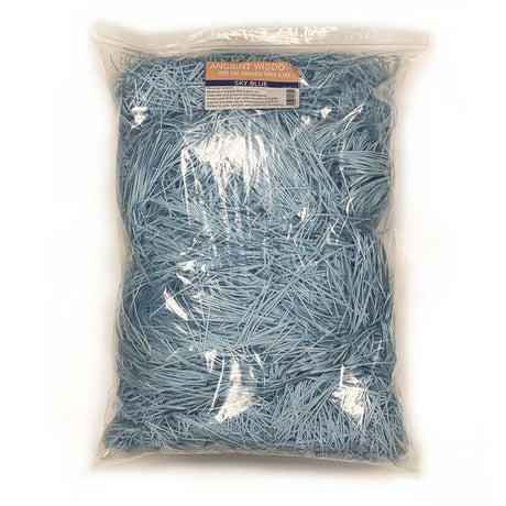 Very Fine Shredded paper - Sky Blue (0.5KG)