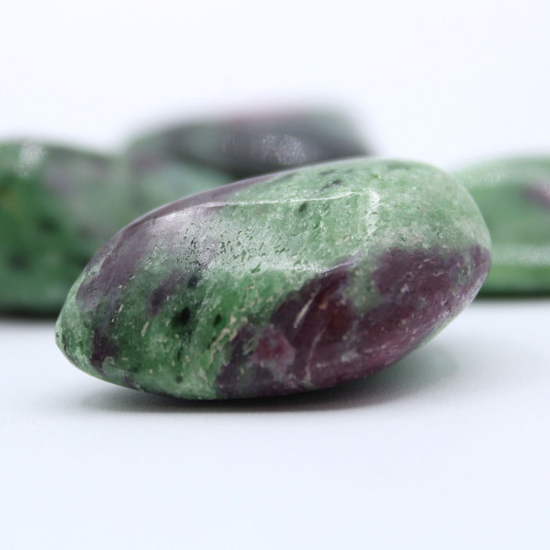 Premium Tumble Stone - Ruby Zoisite