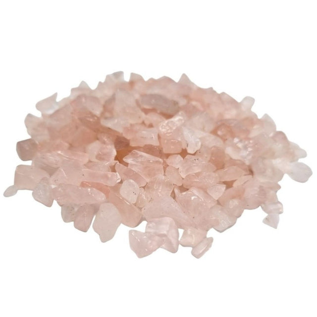 Rose Quartz Gemstone Chips Bulk - 1KG