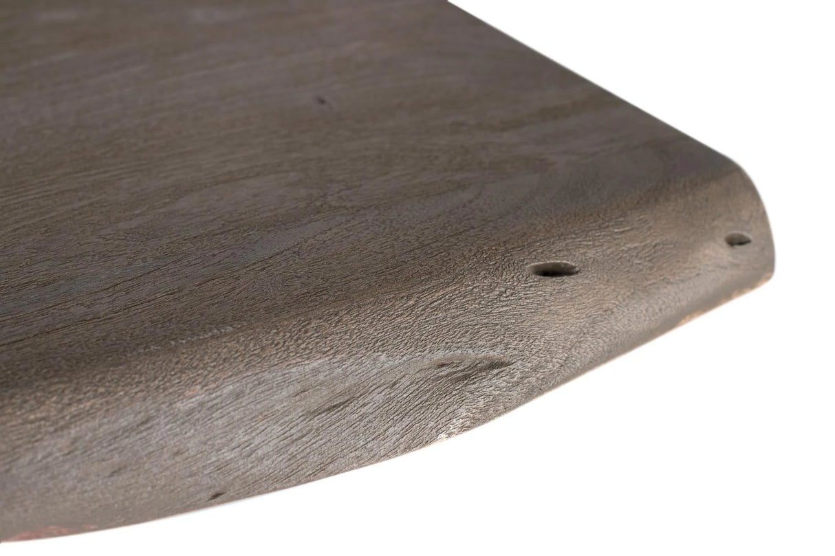 Giner and Colomer - Acacia & Metal Dining Table With Sandblasted Finish (200 cm)