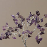 Gemstone Tree with Organite Base - 80 Stone - Amethyst