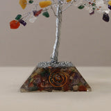 Gemstone Tree with Organite Base - 160 Stone - Multi