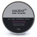 Aromatherapy Shea Body Butter 90g - Geranium