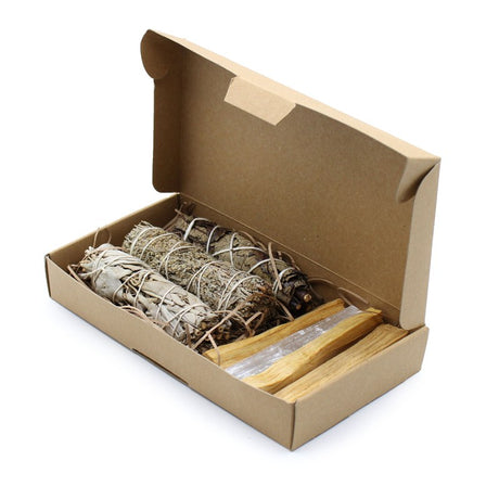 Energy Cleansing & Smudging Kit - Home