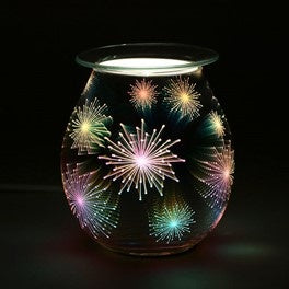 Firework Effect Light-up Electric Oil Burner