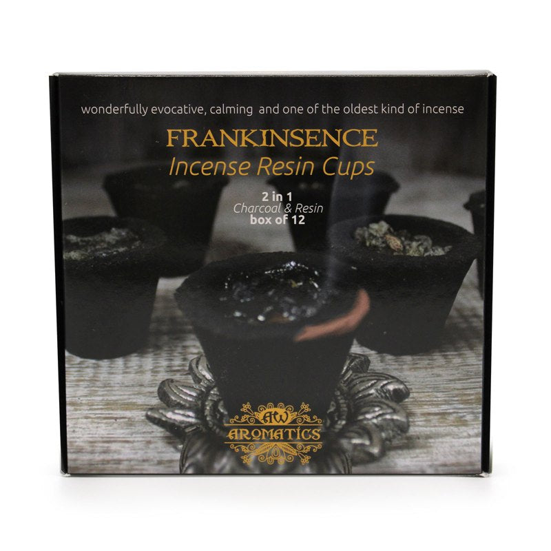 Box of 12 Resin Cups - Frankincense