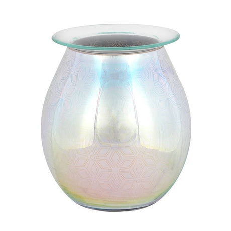 Geometric Flower Light-up Electric Oil Burner