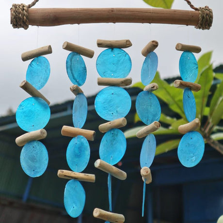 Blue Driftwood Chime