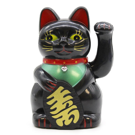 Black Money Cat - 15cm