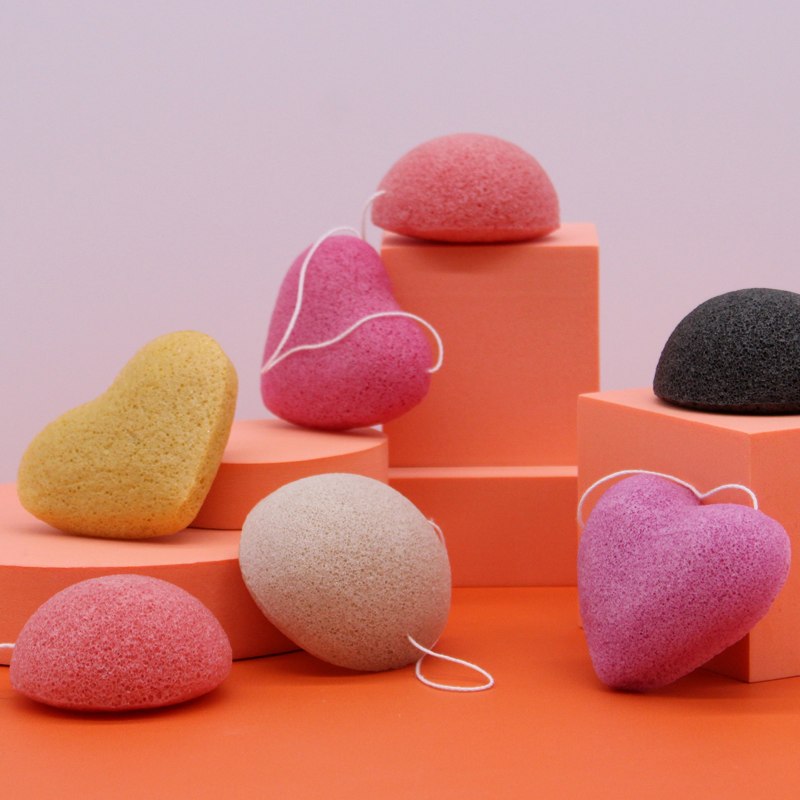 Konjac Sponge - Rose