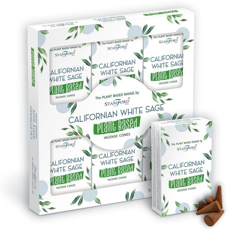 Plant Based Incense Cones - Californian White Sage