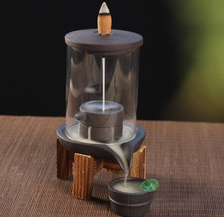 Backflow Incense Burner - Teahouse Waterfall