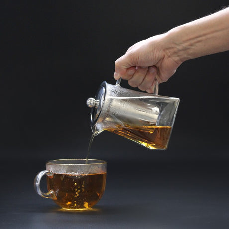 Glass Infuser Teapot - Tower Shape - 780ml