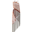 Coconut Leaf Wind Chimes - Whitewash