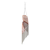 Coconut Leaf Wind Chimes - Whitewash