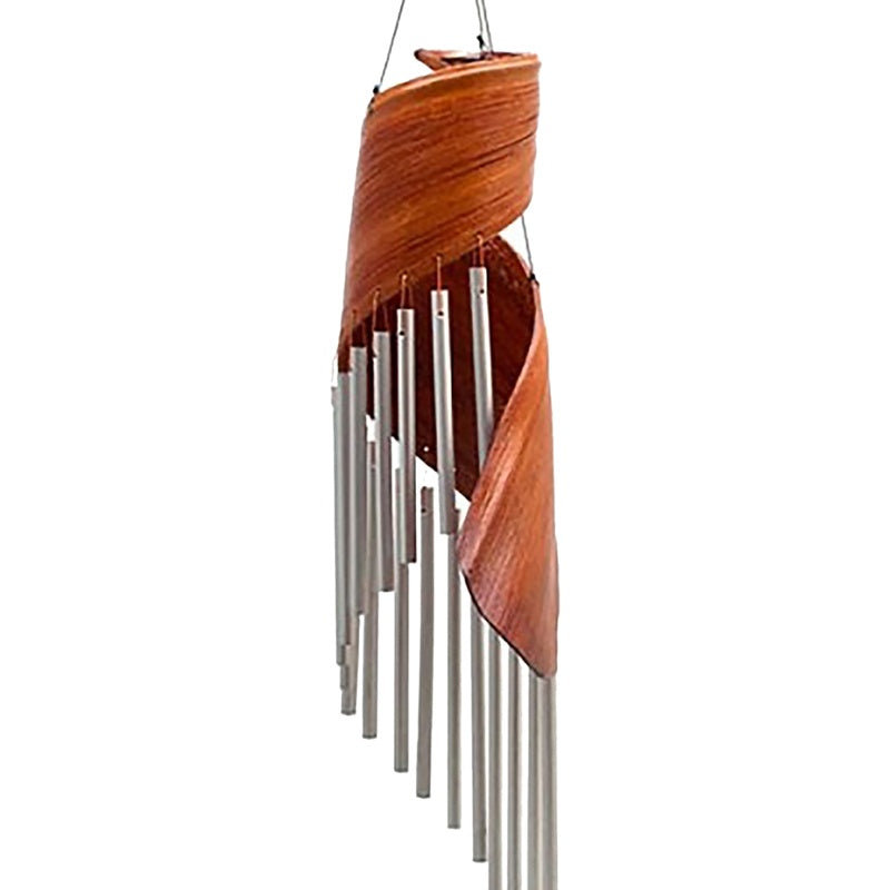 Coconut Leaf Wind Chimes - Natural