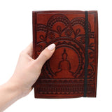 Small Notebook with strap - Tibetan Mandala