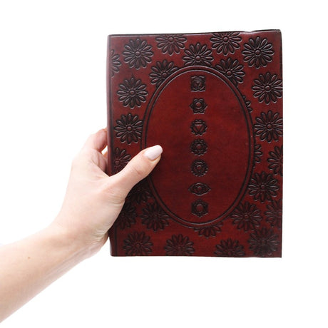 Medium Notebook with strap - Tibetan Mandala