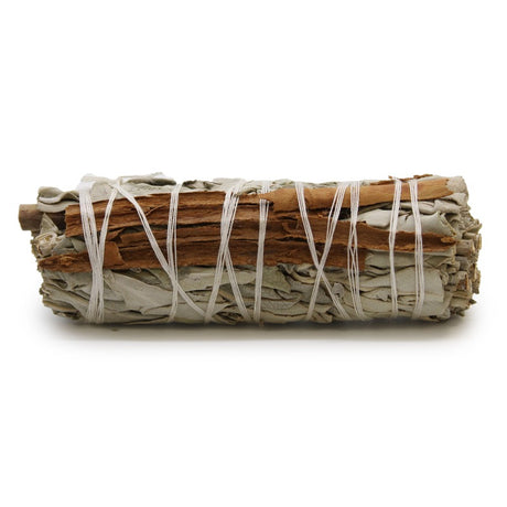 Smudge Stick - White Sage & Cinnamon 10cm