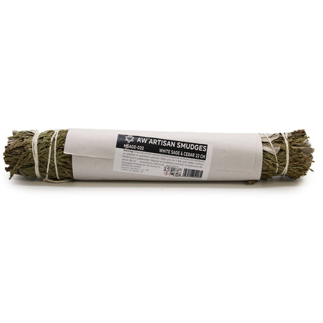 Smudge Stick - White Sage & Cedar 22 cm