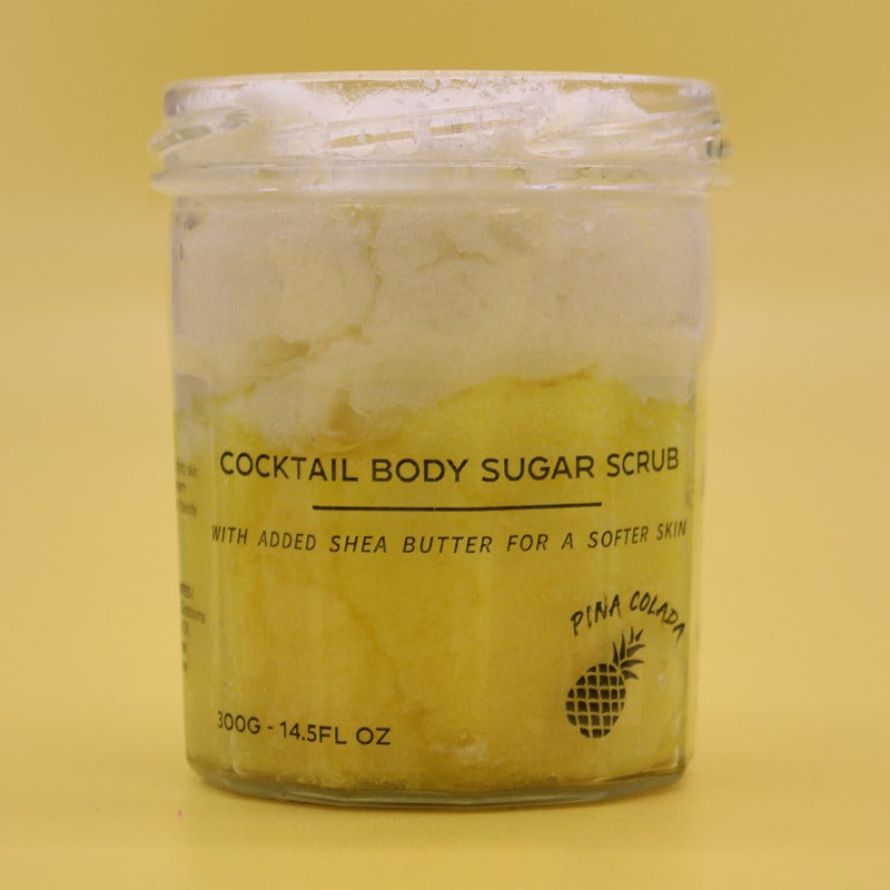 Fragranced Sugar Body Scrub - Pinacolada 300g