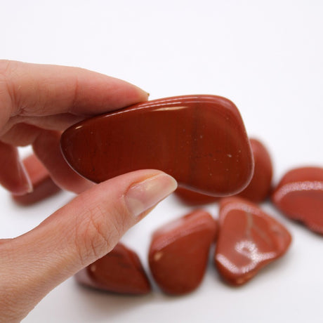 XL Tumble Stones - Jasper - Red