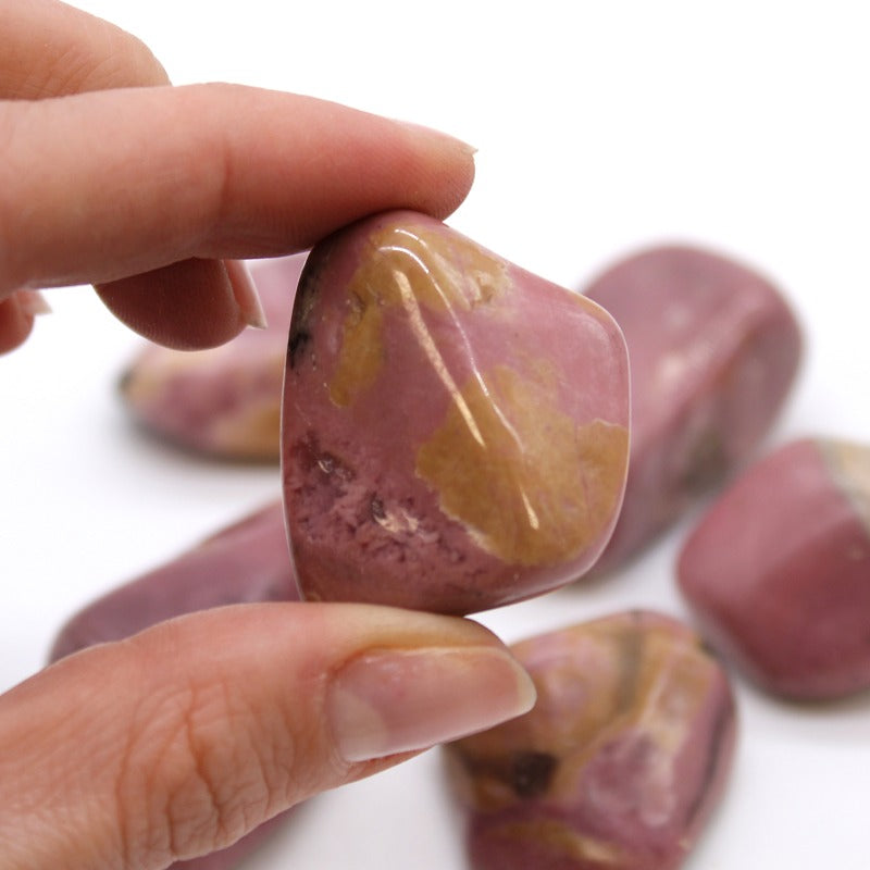 XL Tumble Stones - Rhodonite