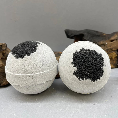 Charcoal Bath Bombs - Sea Salt & Moss