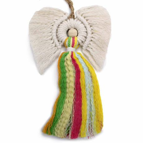 Macrame Angel - Rainbow