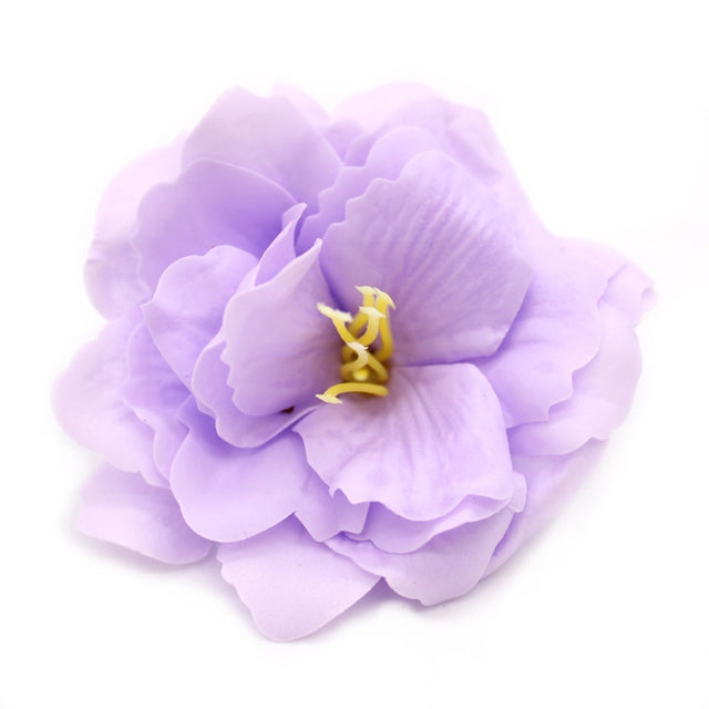 Craft Soap Flower - Small Peony - Purple