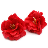 Craft Soap Flower - Small Peony - Red