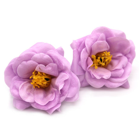 Craft Soap Flower - Camellia - Light Purple