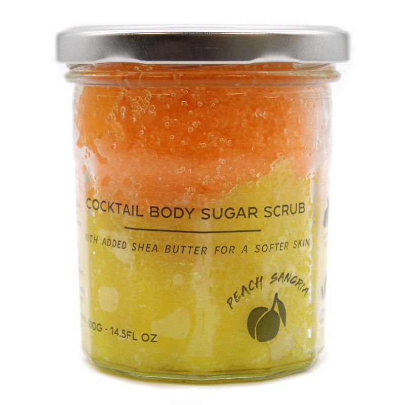 Fragranced Sugar Body Scrub - Peach Sangria 300g