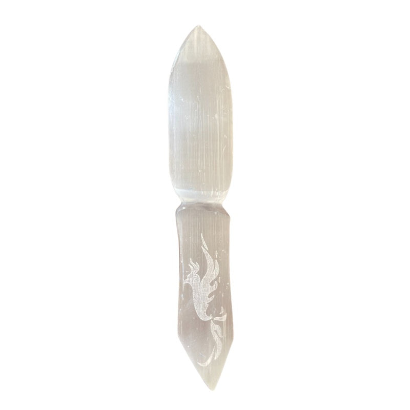 Selenite Ritual Knife - Letting go of the past