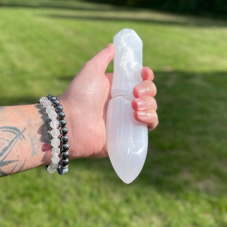 Selenite Ritual Knife - Letting go of the past