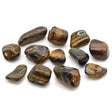 Medium African Tumble Stones - Tigers Eye - Varigated