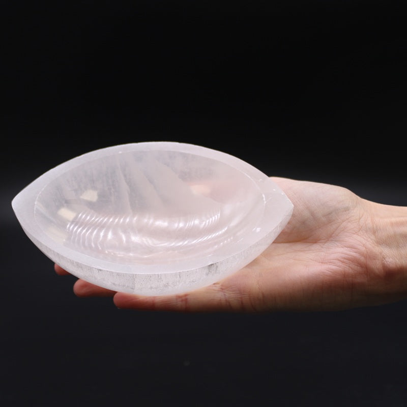 Selenite Eye Bowl - 15cm