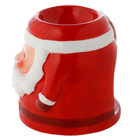 Santa Shaped Christmas Ceramic Oil Burner