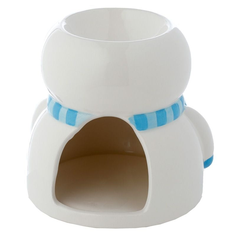 Snowman Shaped Christmas Ceramic Oil Burner