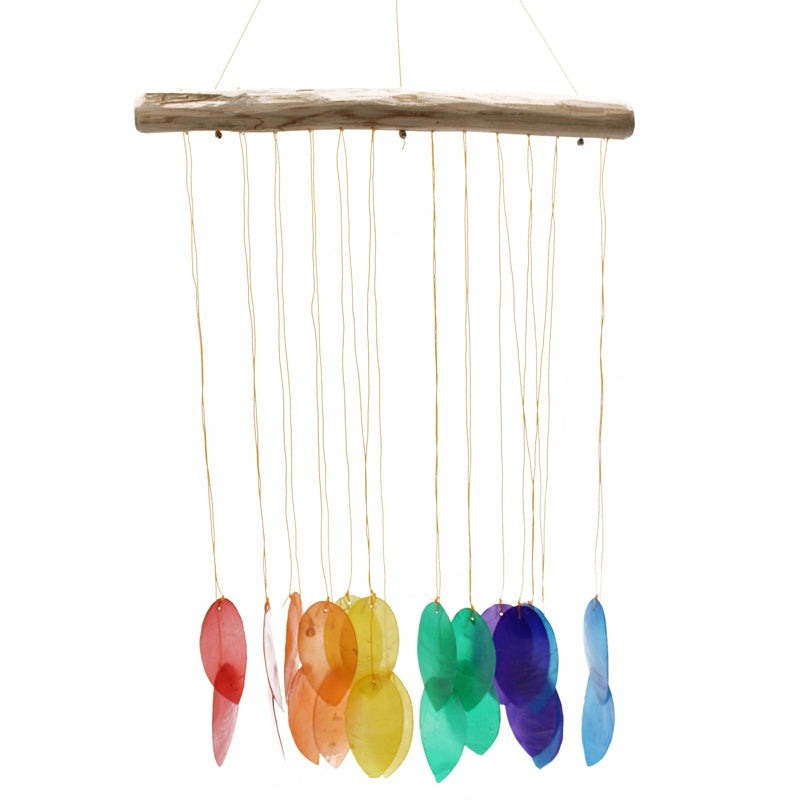 Rainbow Large Leaf Chime