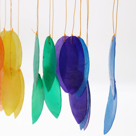 Rainbow Large Leaf Chime