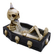 Skeleton in the Coffin Backflow Incense Burner