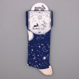 Hop Hare Bamboo Socks S/M - Moon Walk