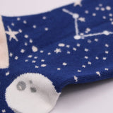 Hop Hare Bamboo Socks S/M - Moon Walk