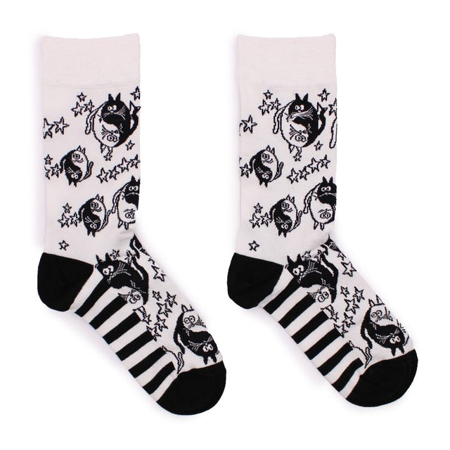 Hop Hare Bamboo Socks S/M - Ying Yang