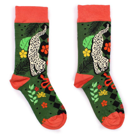 Hop Hare Bamboo Socks S/M - Bali Jungle