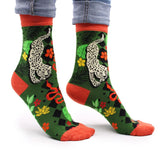 Hop Hare Bamboo Socks S/M - Bali Jungle