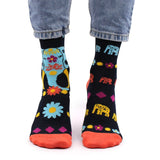 Hop Hare Bamboo Socks S/M - Cosmic Elephant